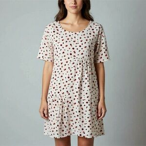 NUMPH Dress Polka Dot Tunic Size 34 (Fits XS - M) New w/ Tag 100% Viscose